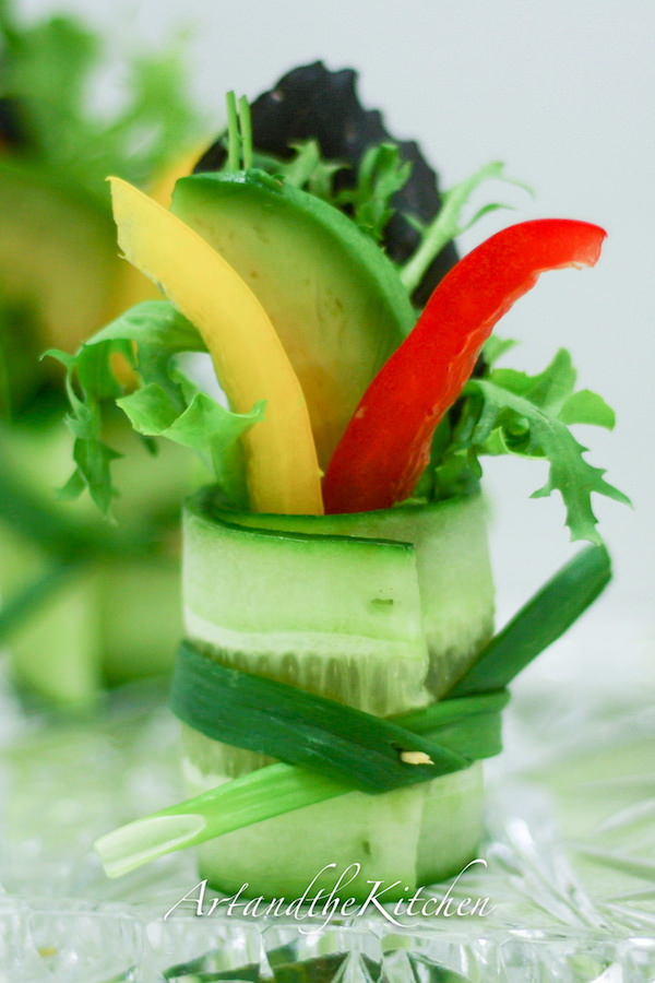 Cucumber Salads Bites
