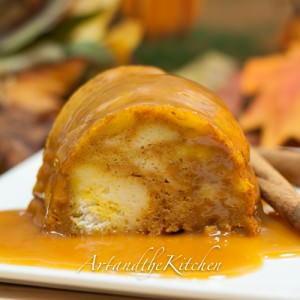 Pumpkin Bread Pudding | Art and the Kitchen