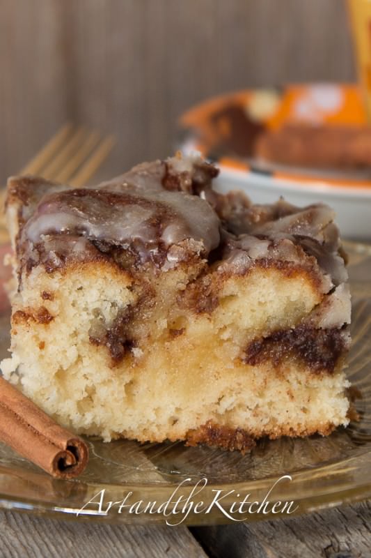 Cinnamon Roll Swirl Cake