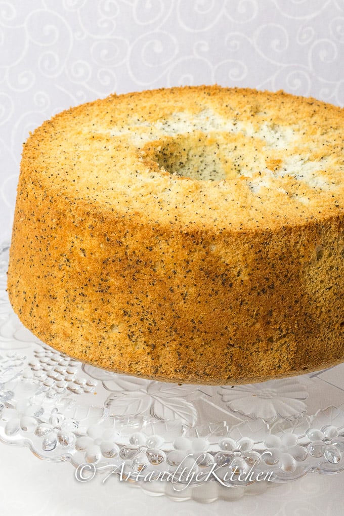 chiffon poppy seed cake