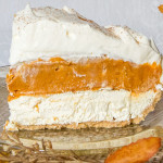 no bake triple layer pumpkin pie