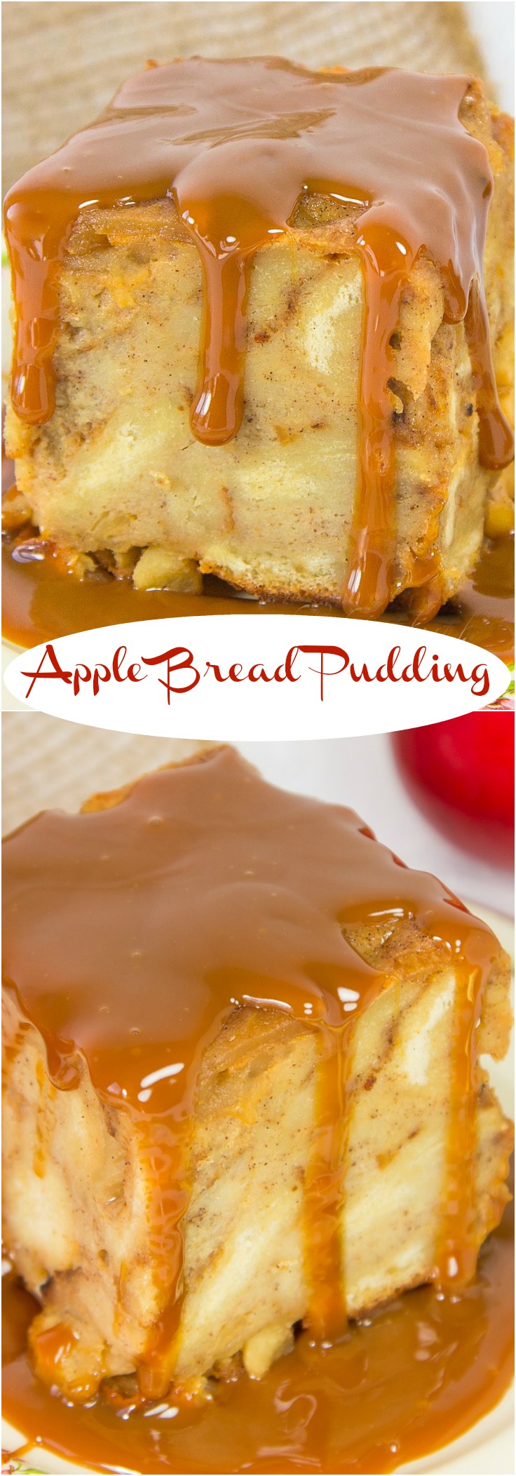 Apple Bread Pudding