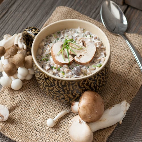 Homemade Mushroom Soup