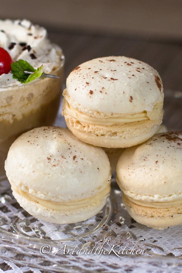 Baileys Irish Cream Macarons | Art and the Kitchen