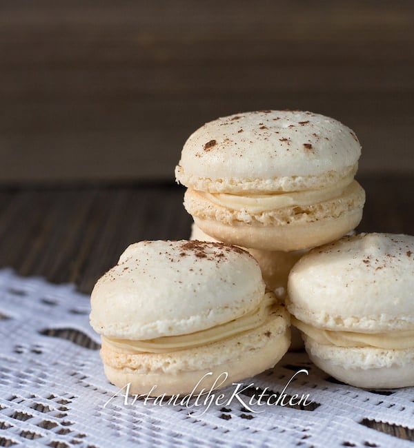 Baileys Irish Cream Macarons