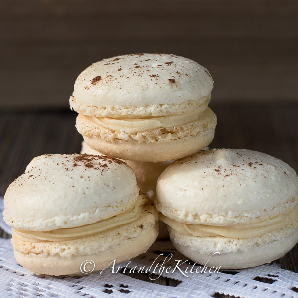 Baileys Irish Cream Macarons