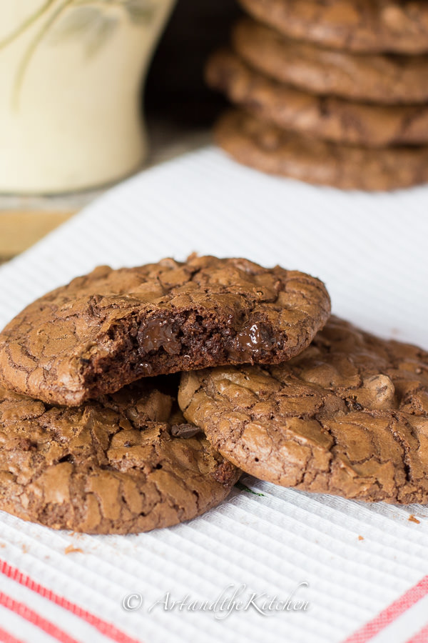 Chocolate Truffle Cookies Art and the Kitchen