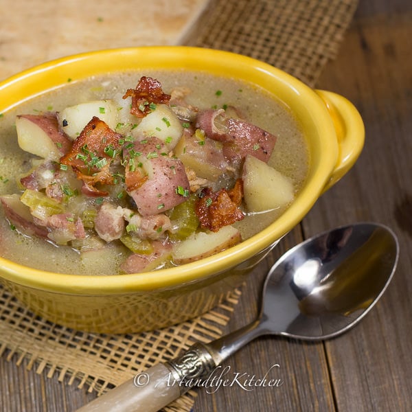 dairy free potato soup