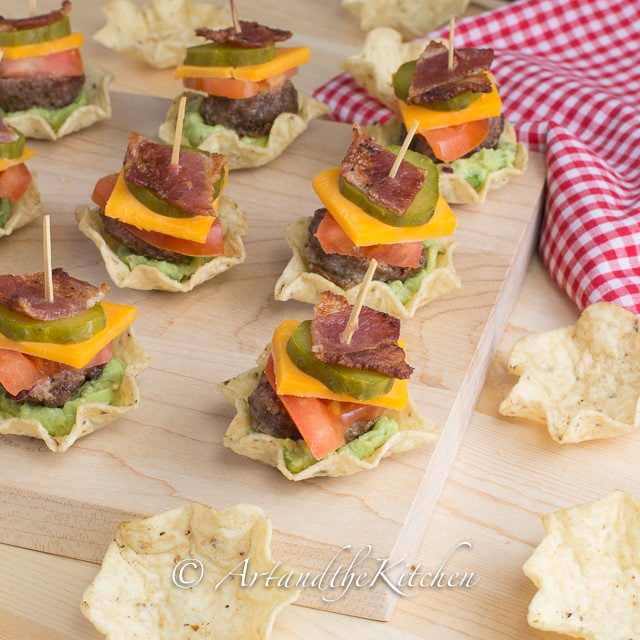 Tostitos Appetizer Sliders