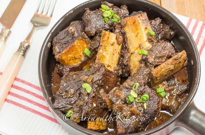 Red Wine and Beer Braised Short Ribs