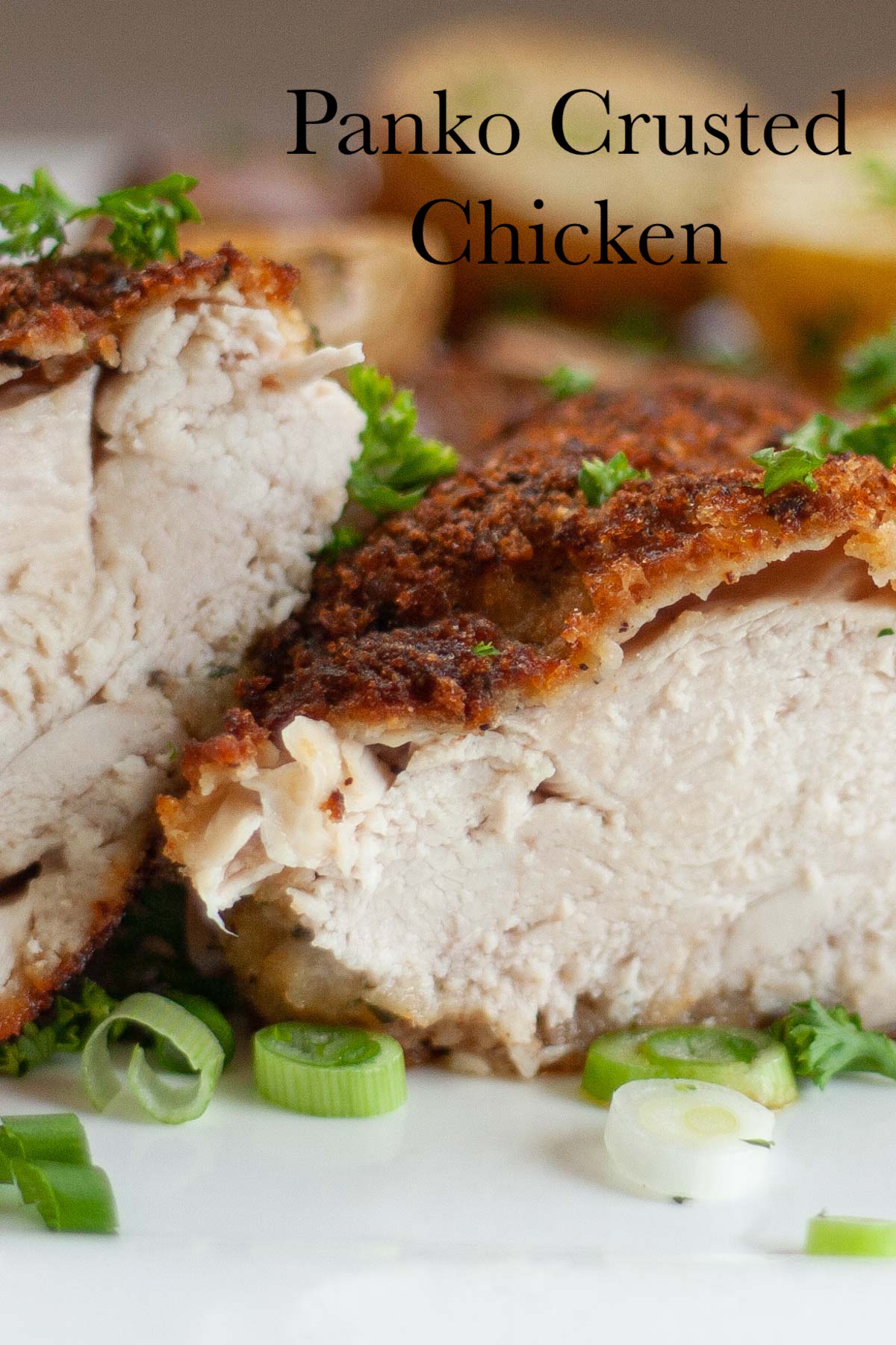 Panko Crusted Chicken is a quick and easy recipe that will guarantee moist and tender chicken every time. via @artandthekitch