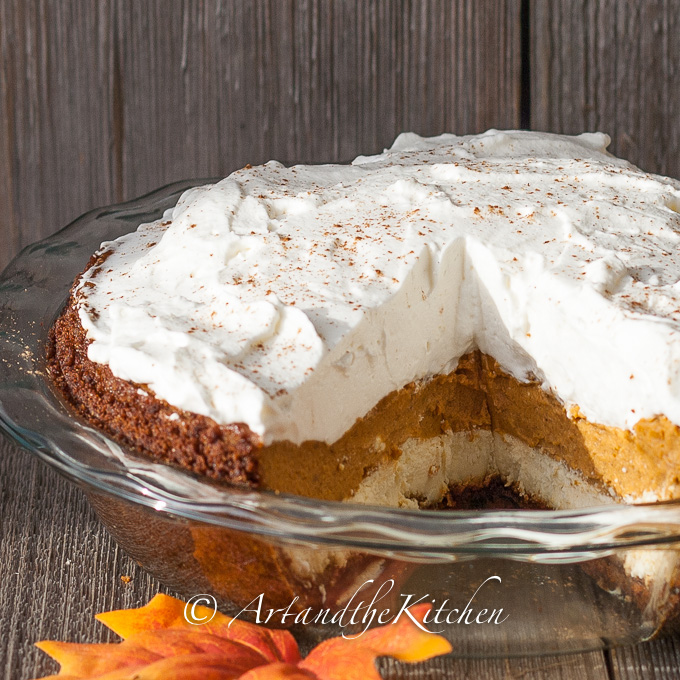 pumpkin cheesecake pie 
