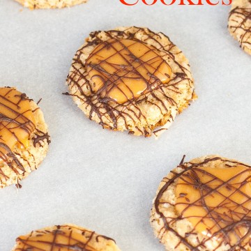 Oatmeal Caramel Cookies