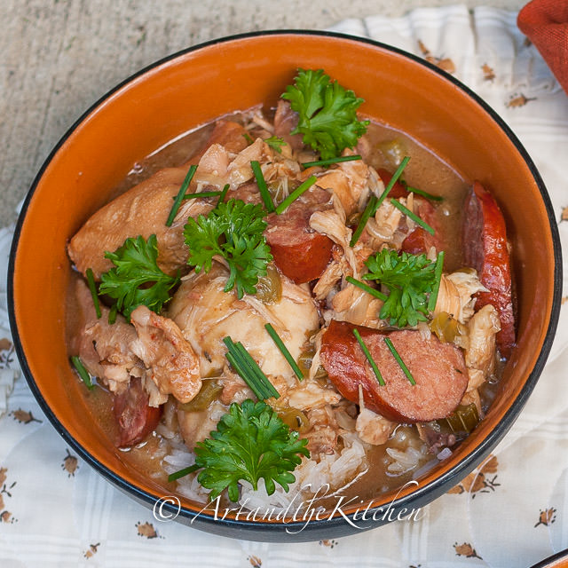 Chicken Sausage Gumbo