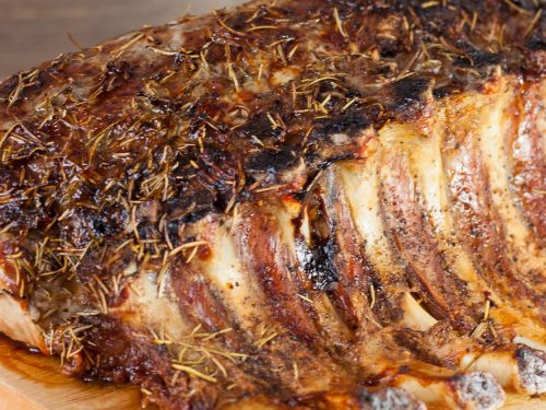 Pork Loin Rib Roast ~ Delta Style