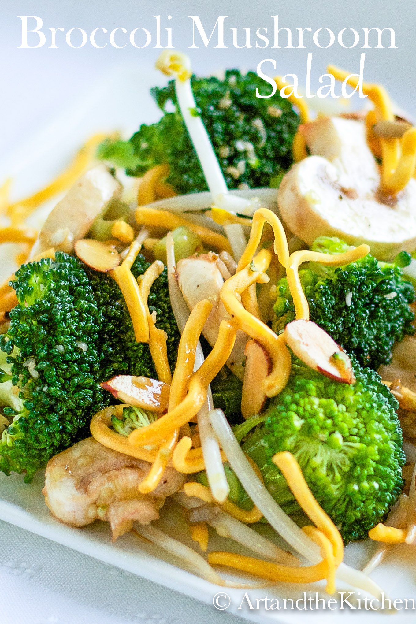 Broccoli Mushroom Salad