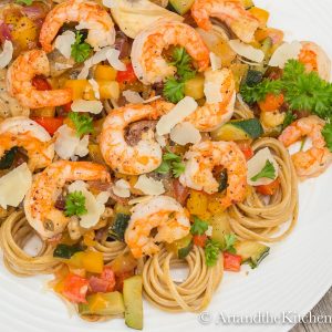 Pasta with Shrimp and Wine Sauce