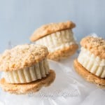 chocolate chunk oatmeal ice cream sandwiches