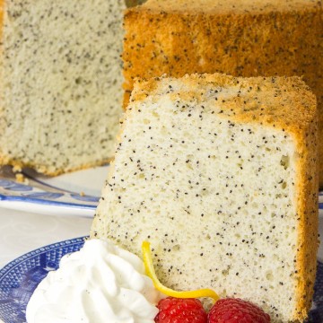 chiffon poppy seed cake