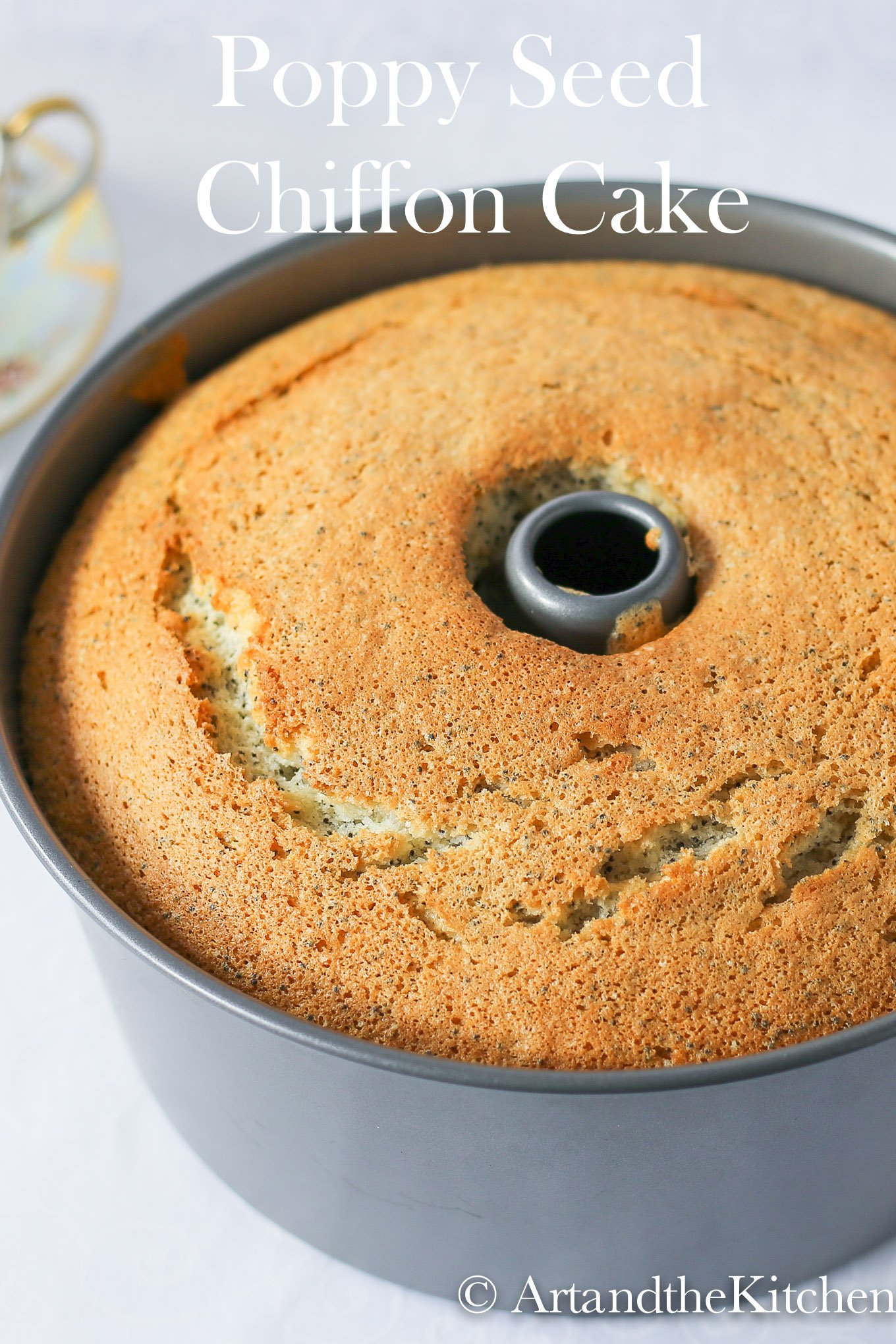 Chiffon Poppy Seed Cake