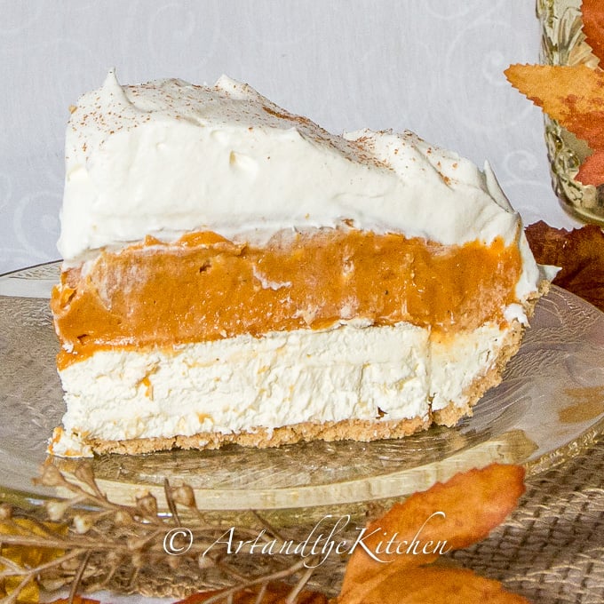 No-Bake Triple Layer Pumpkin Pie | Best Pie Recipes Ever: Perfect For Christmas And Special Holidays