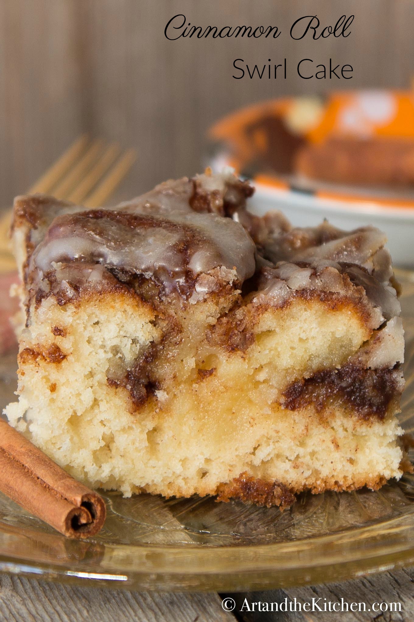 Cinnamon Roll Swirl Cake