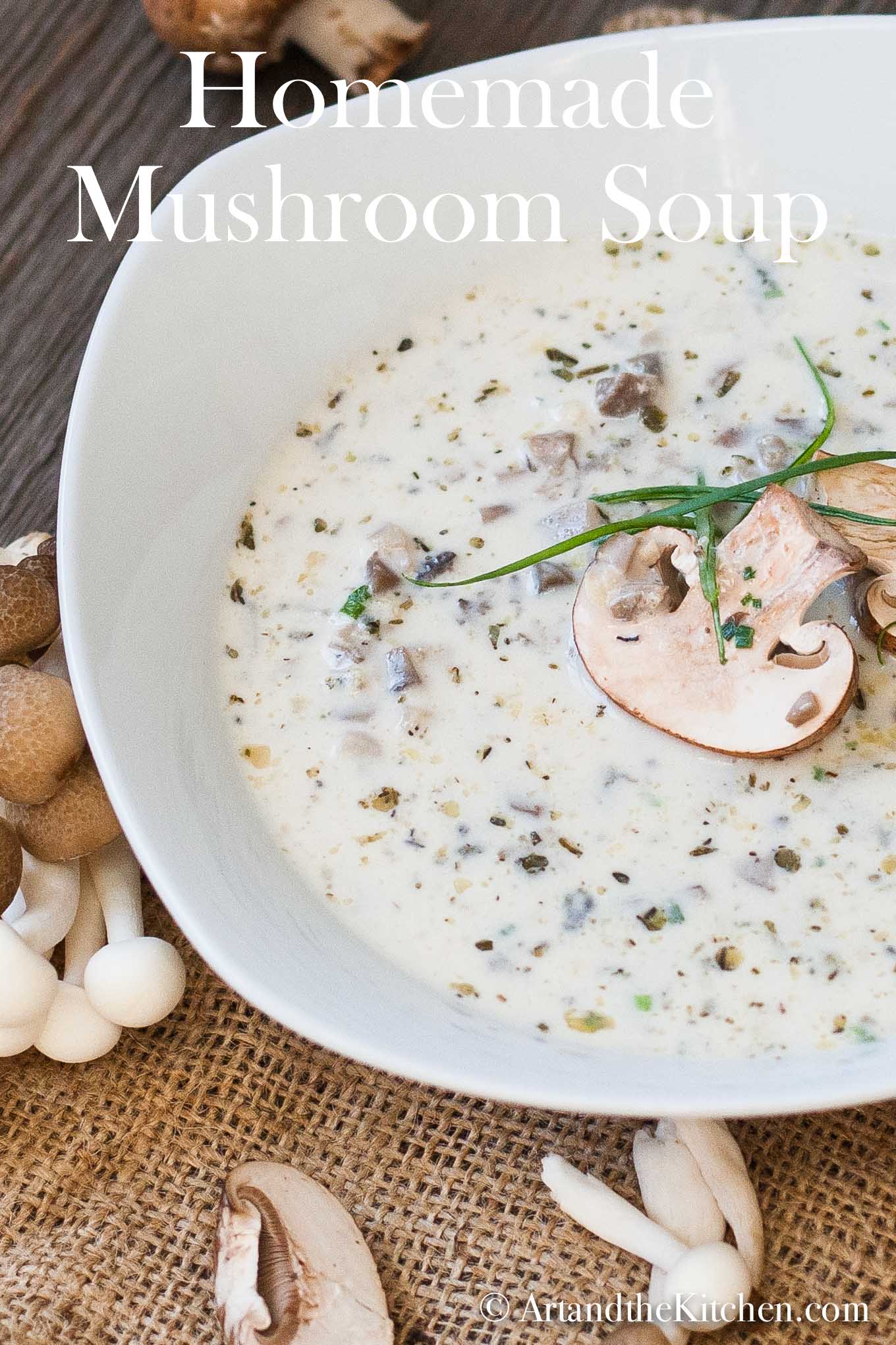 Homemade Mushroom Soup