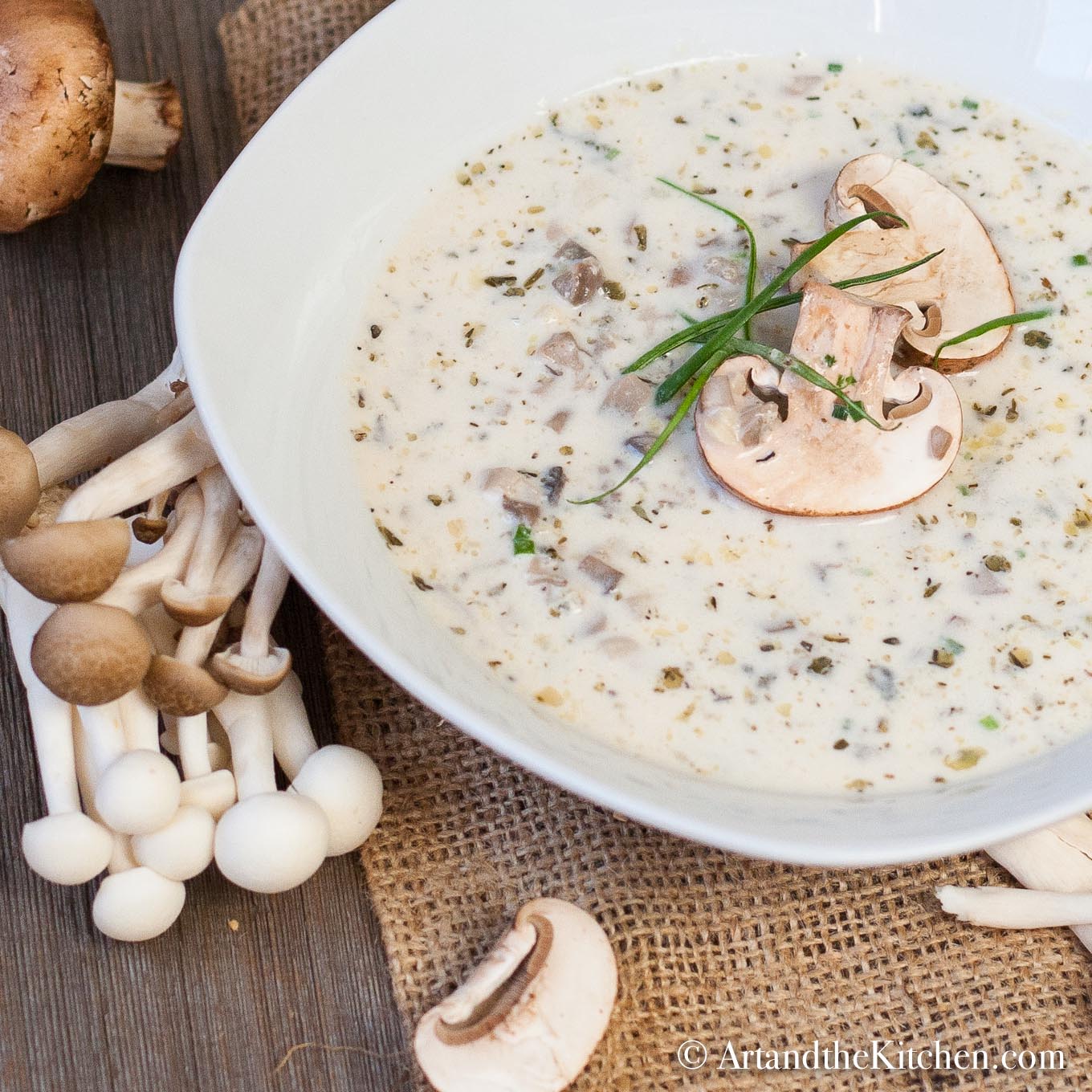 Homemade Mushroom Soup