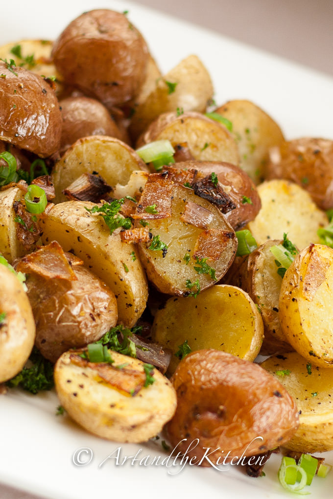 parmesan oven roasted potatoes