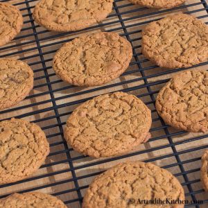 Fancy Molasses Coconut Cookies
