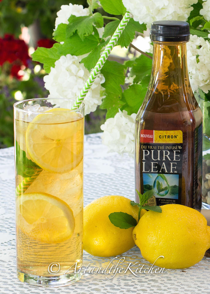 Pure Leaf Ice Tea Summer Oasis Art and the Kitchen