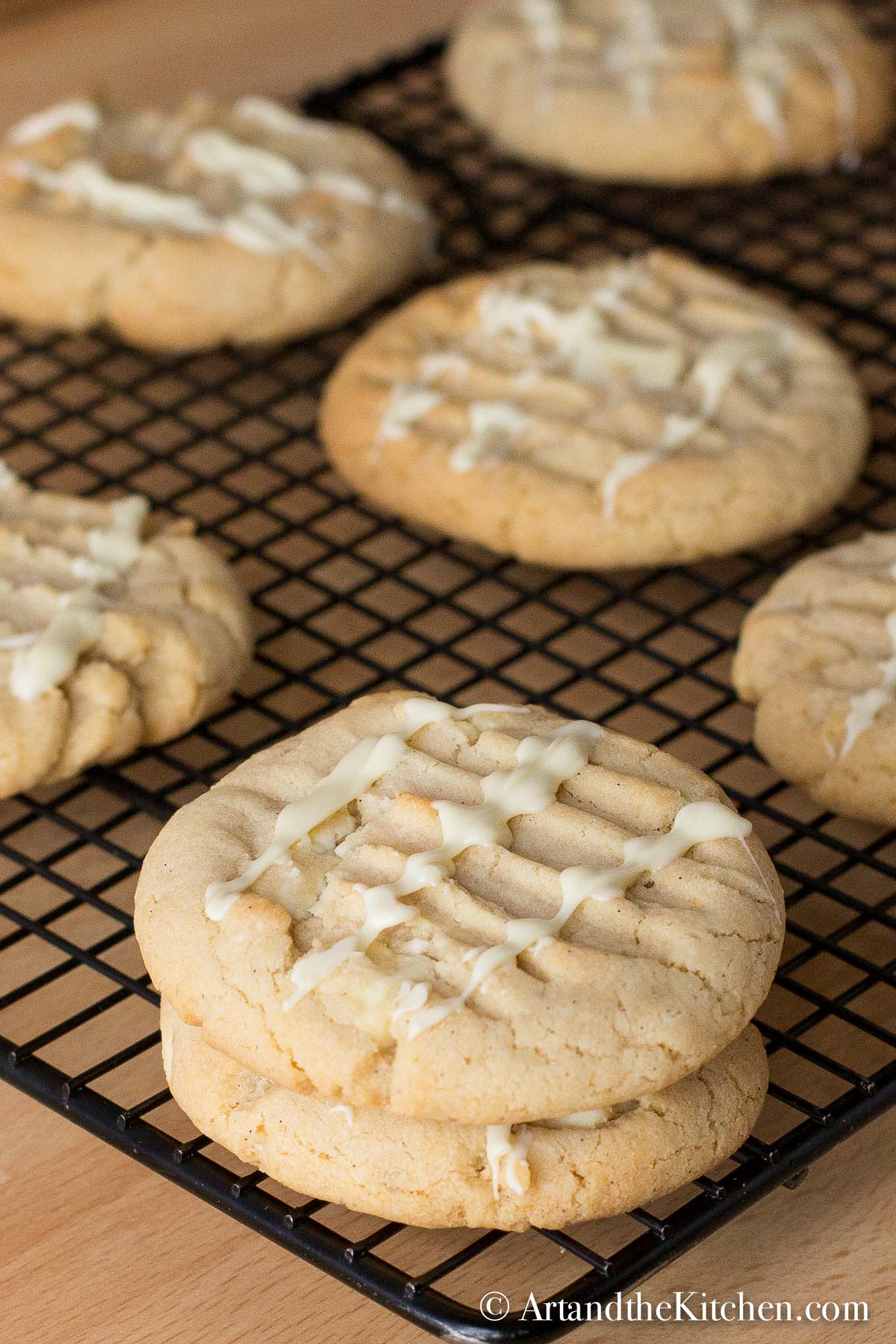 White Chocolate Pudding Cookies