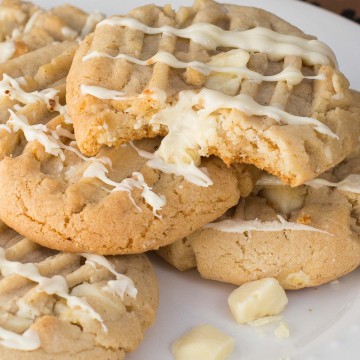 White Chocolate Pudding Cookies