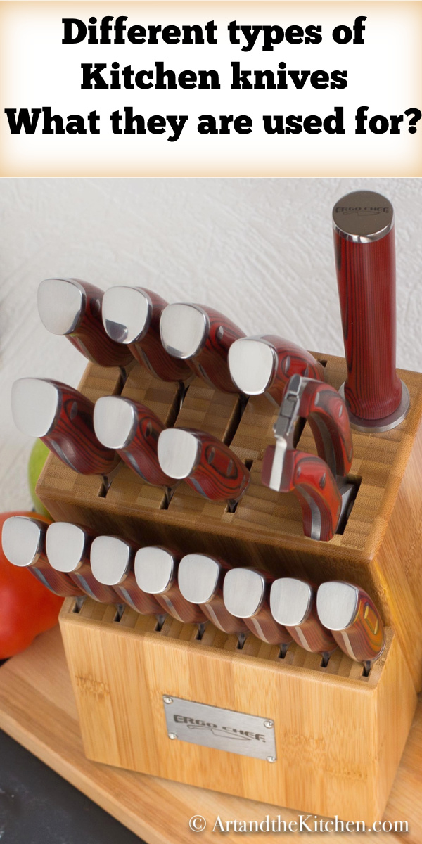 Do you know what each knife in your knife set is used for? Time to sharpen up your knife knowledge and take advantage of all those knives! via @artandthekitch