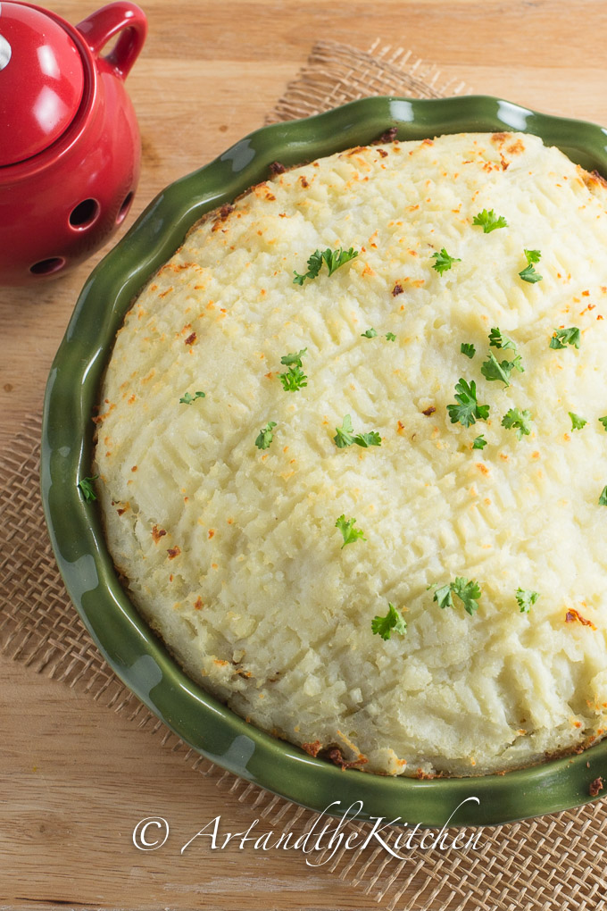 Leftover Turkey Dinner Pie