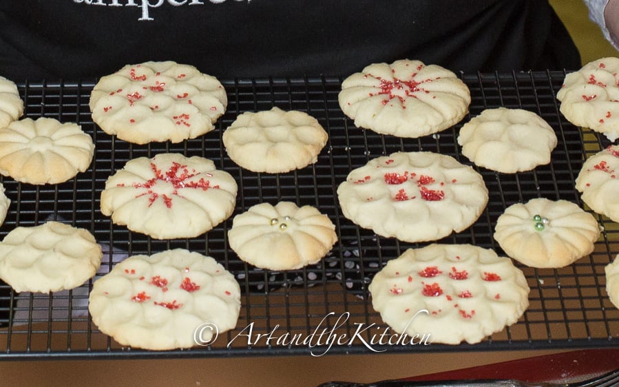 Old Fashioned Shortbread cookies