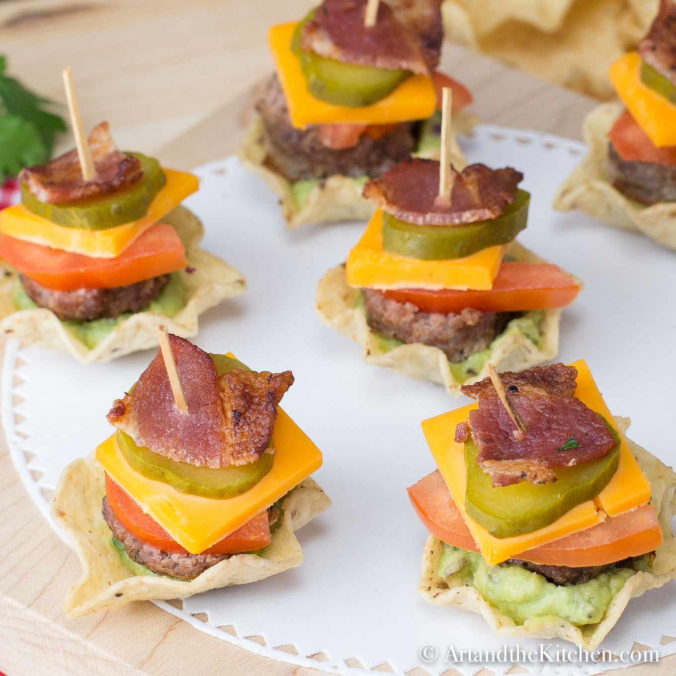 Tostitos Appetizer Sliders