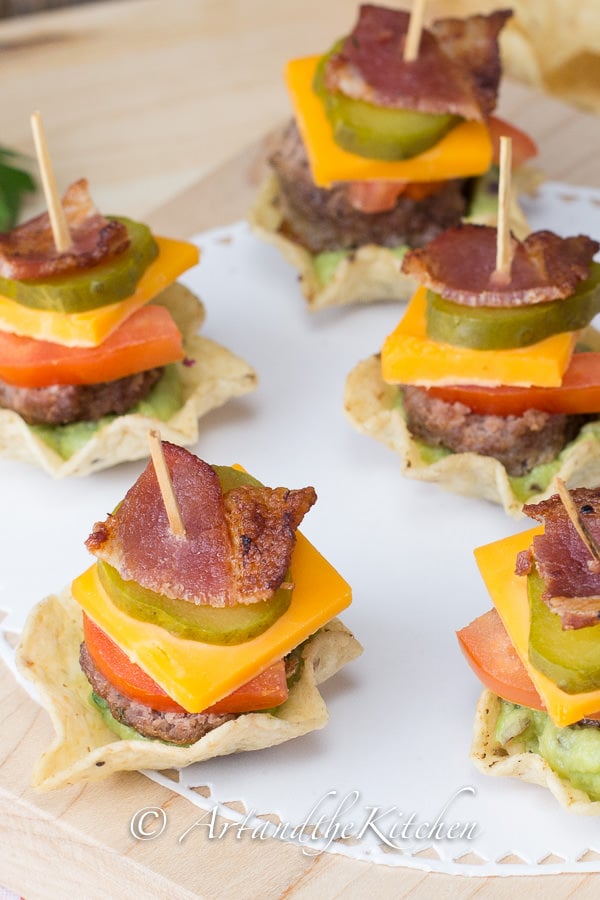 Tostitos Appetizer Sliders