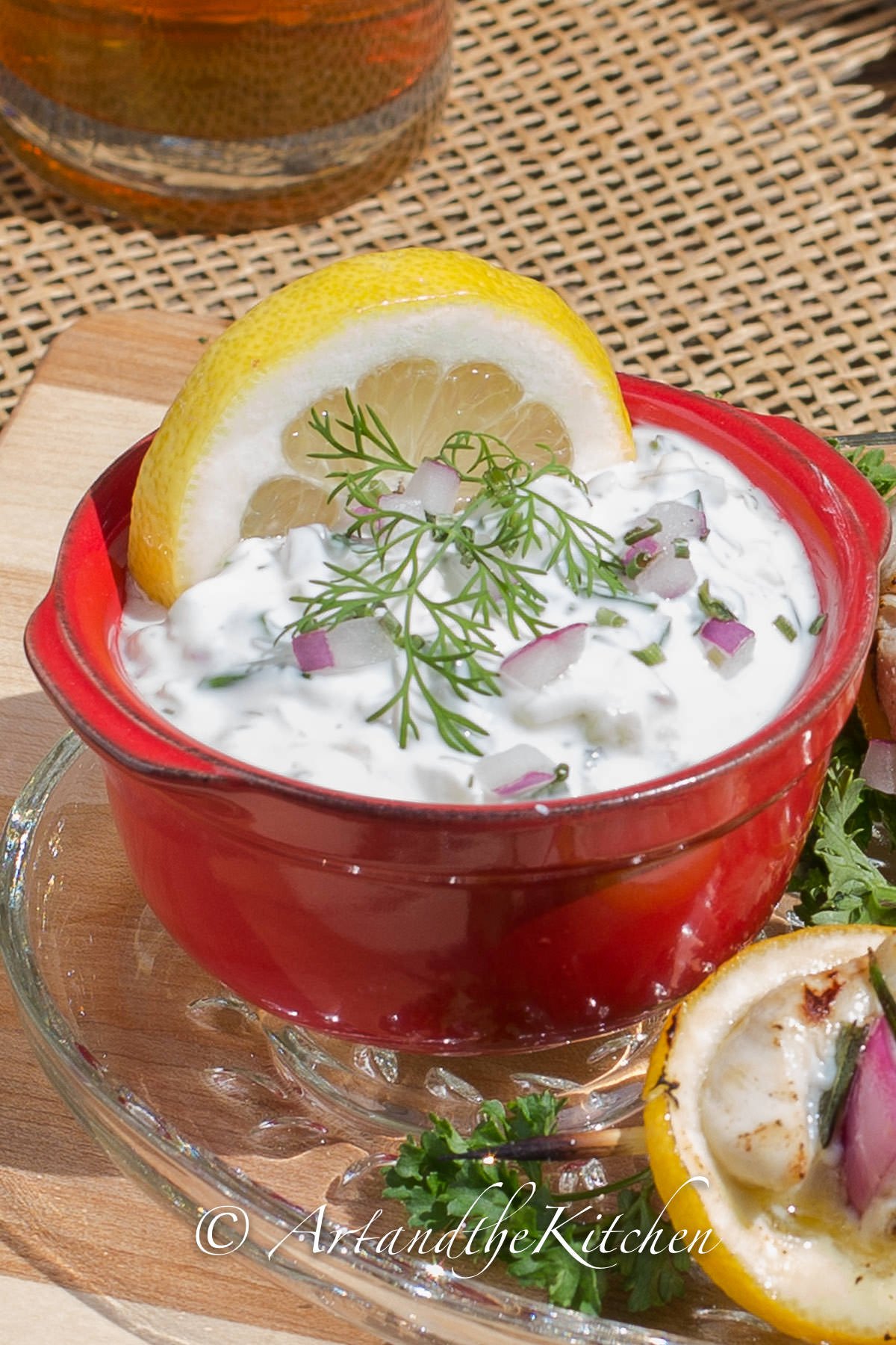 homemade tzatziki sauce