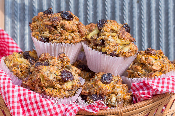 sour cherry fig whole wheat muffins 1