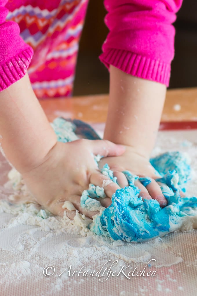 how to make best ever no cook playdough