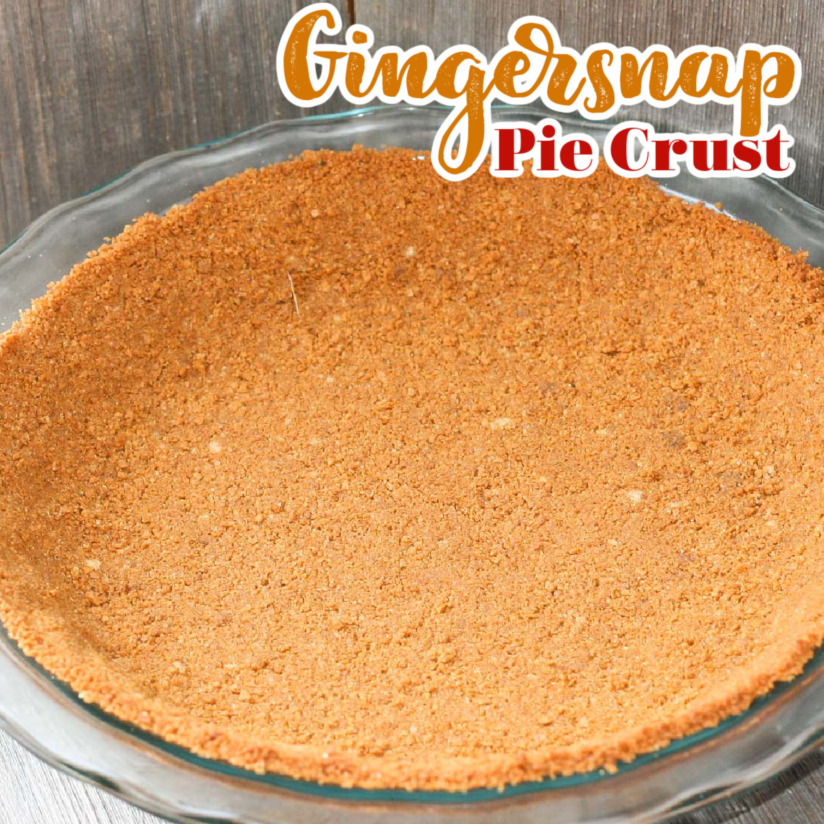 Gingersnap Pie Crust Art and the Kitchen