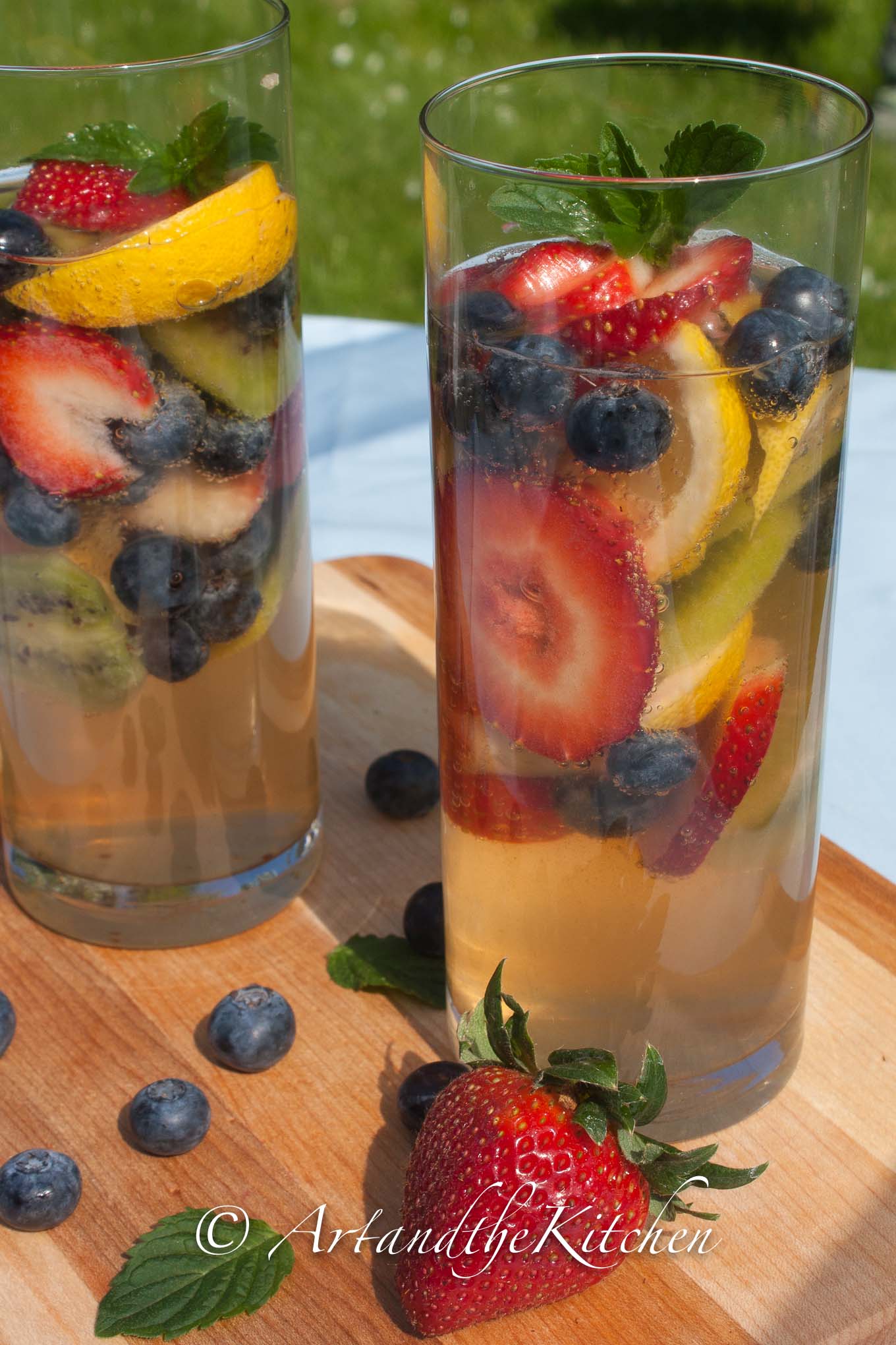 white wine sangria