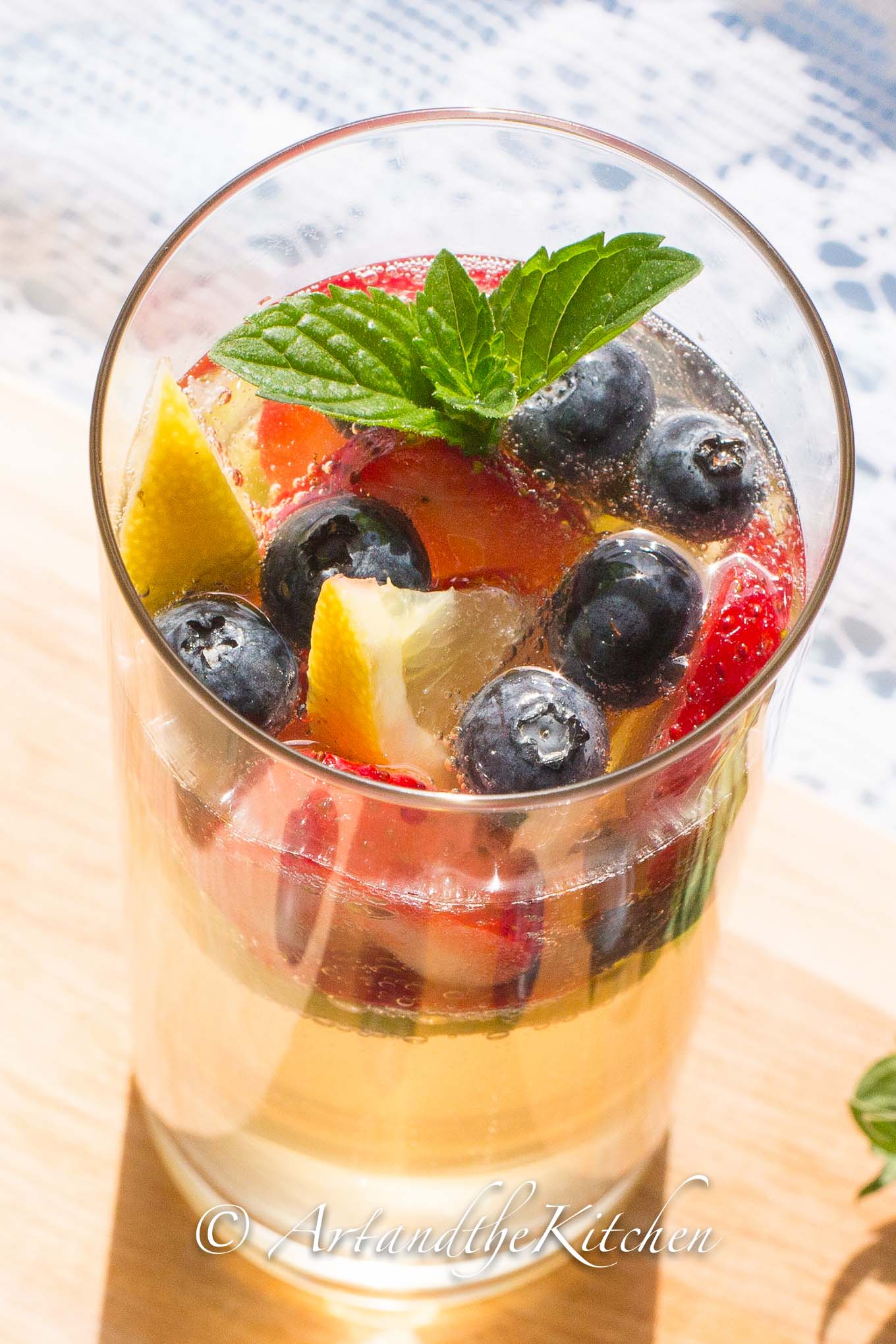 white wine sangria