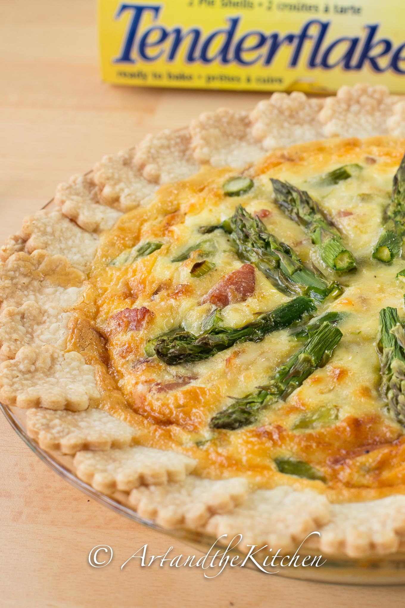 Spring Fresh Asparagus and Gruyere Cheese Quiche Art and the Kitchen