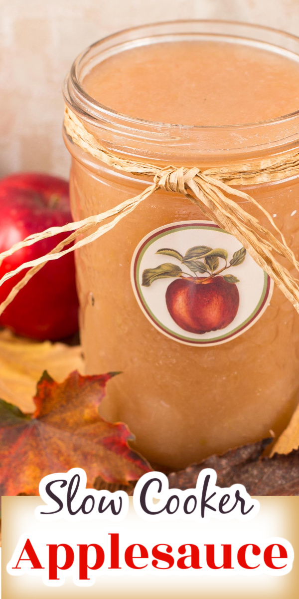 Slow Cooker Applesauce Art and the Kitchen