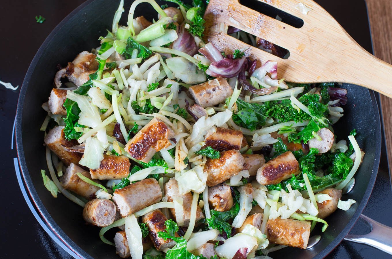 turkey sausage veggie pasta