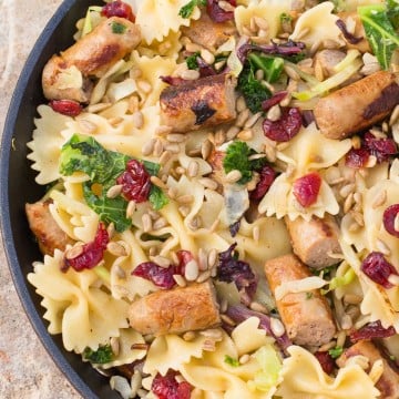 turkey sausage veggie pasta