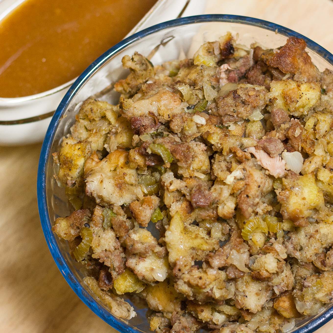 turkey stuffing and gravy