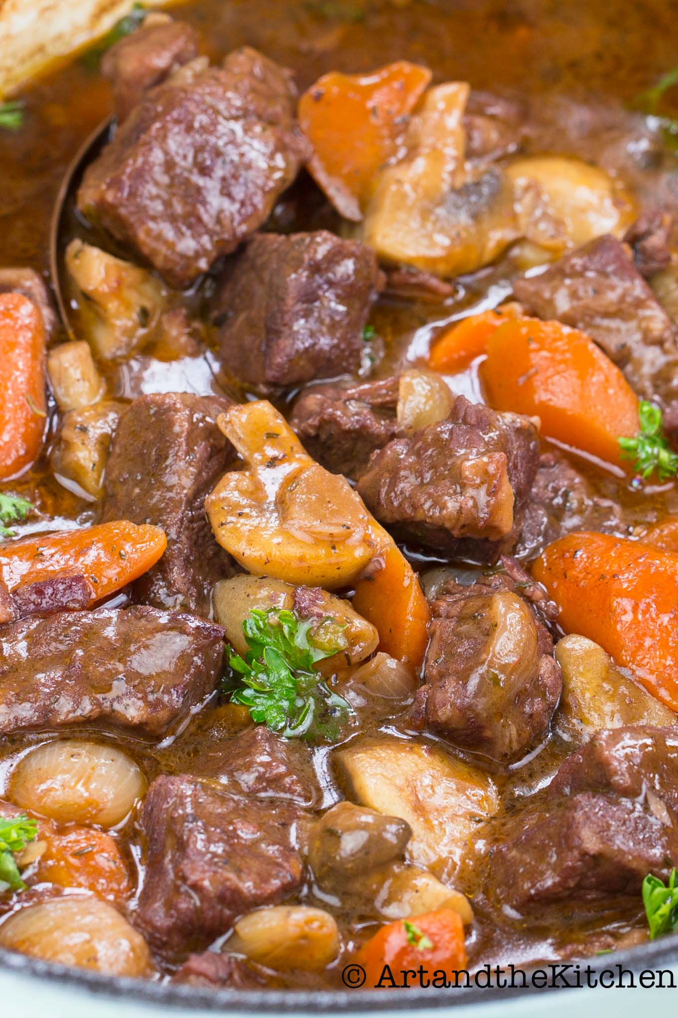 Beef Bourguignon - Art and the Kitchen